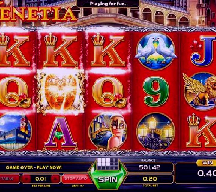 Hypergammon slot machine