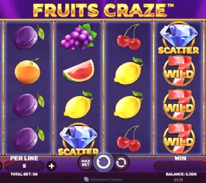 Lightning Fruits Quad slot